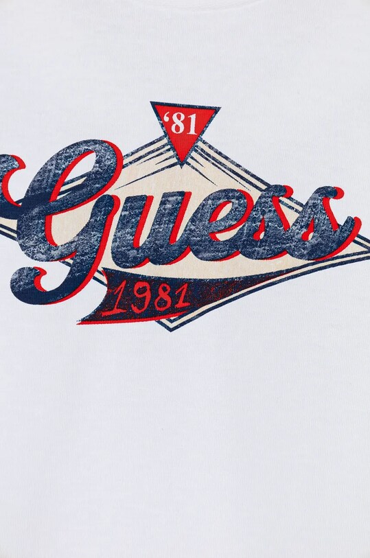 Мальчик Хлопковый детский лонгслив Guess L4BI15.I3Z14.9BYH белый