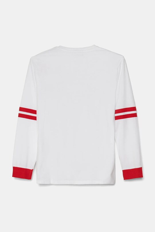 Хлопковый детский лонгслив Guess L4BI24.I3Z14.9BYH белый AW24