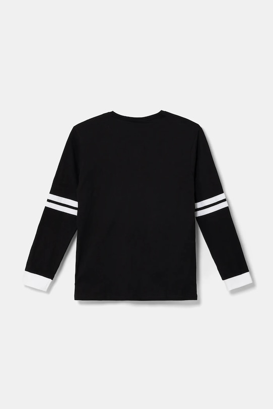 Guess longsleeve bawełniany dziecięcy L4BI24.I3Z14.9BYH czarny AW24