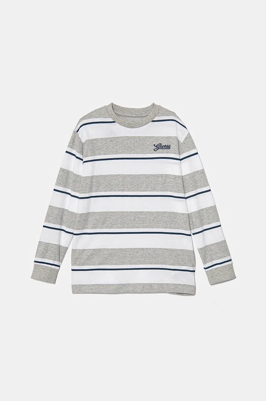 Хлопковый детский лонгслив Guess хлопок серый L4BI32.K9N40.9BYH