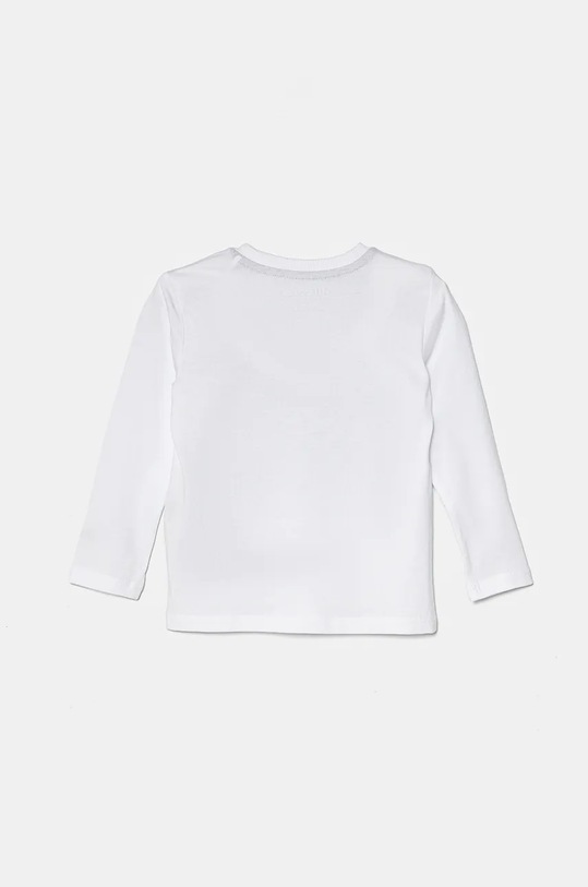 Guess longsleeve bawełniany dziecięcy N4BI11.I3Z14.9BYH biały AW24