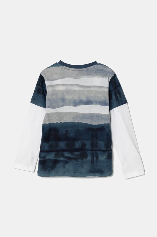 Guess longsleeve bawełniany dziecięcy N4BI21.I3Z13.9BYH niebieski AW24