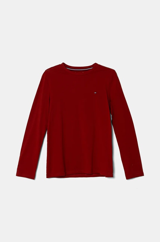 Παιδικό βαμβακερό μακρυμάνικο Tommy Hilfiger 2-pack UB0UB00309.9BYH κόκκινο AW24