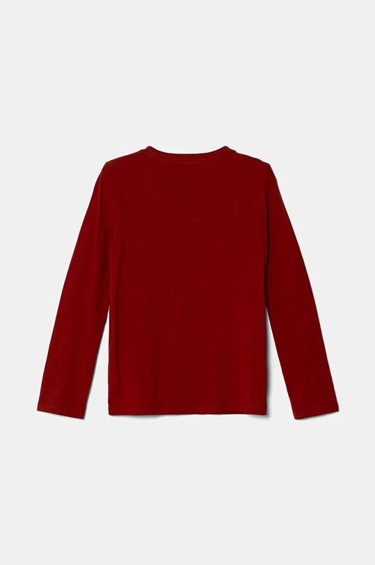 Παιδικό βαμβακερό μακρυμάνικο Tommy Hilfiger 2-pack κόκκινο UB0UB00309.9BYH