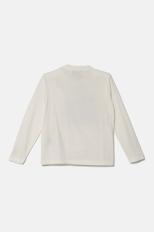 Dětské bavlněné tričko s dlouhým rukávem Emporio Armani 6D4TJI.4J54Z bílá AW24