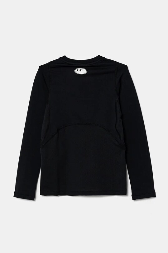 Detské tričko s dlhým rukávom Under Armour CG LS 1366372 čierna AW24