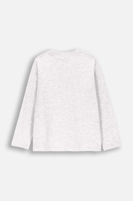 Coccodrillo longsleeve dziecięcy ZC4143103VBA szary AW24