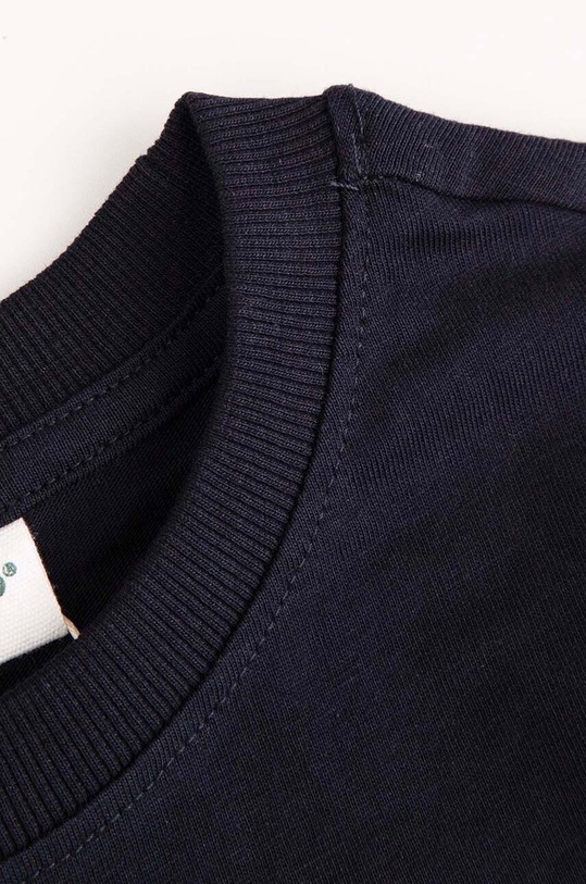Chłopiec Coccodrillo longsleeve bawełniany dziecięcy ZC4143107VBA granatowy