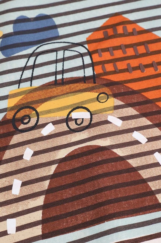 Coccodrillo longsleeve bebeluși maro ZC4143102MBN