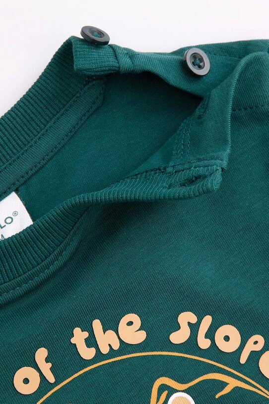 Fiú Coccodrillo baba hosszú ujjú ZC4143101EBB zöld