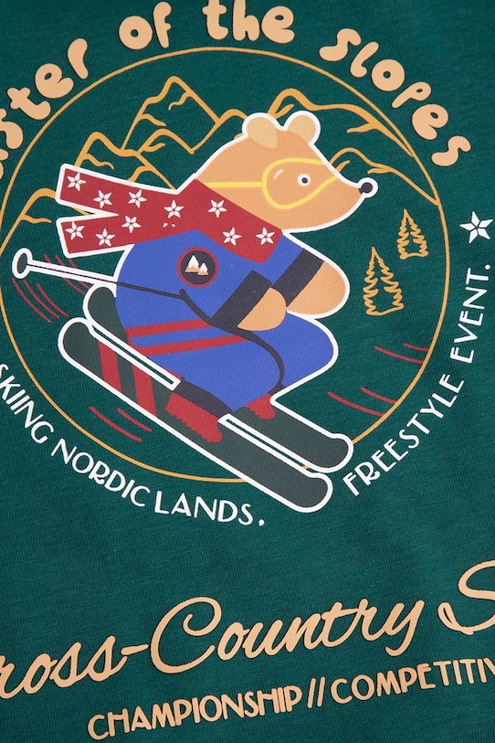 Coccodrillo baba hosszú ujjú zöld ZC4143101EBB