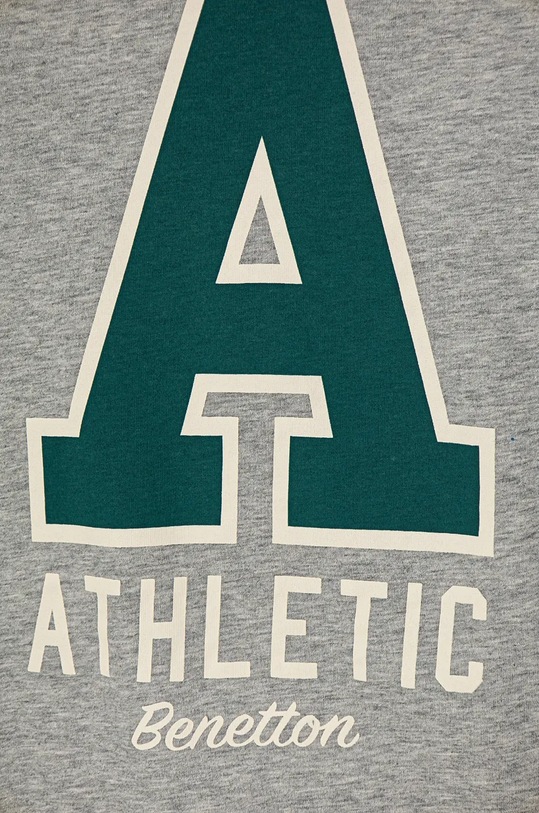 Chłopiec United Colors of Benetton longsleeve bawełniany dziecięcy 3I1XC10JG.G.Seasonal szary