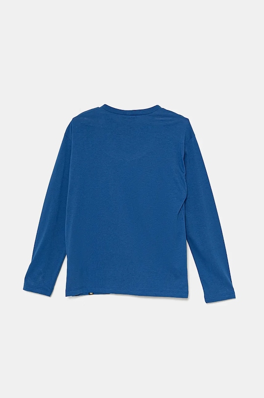 United Colors of Benetton longsleeve din bumbac pentru copii 3ATNC10LV.G.Seasonal albastru AW24