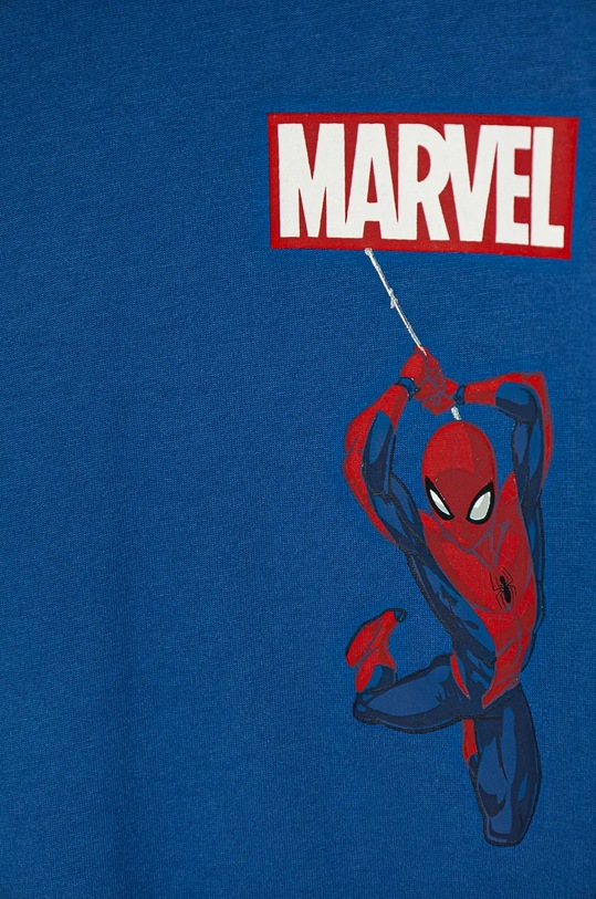 Băieți United Colors of Benetton longsleeve din bumbac pentru copii 3ATNC10LV.G.Seasonal albastru