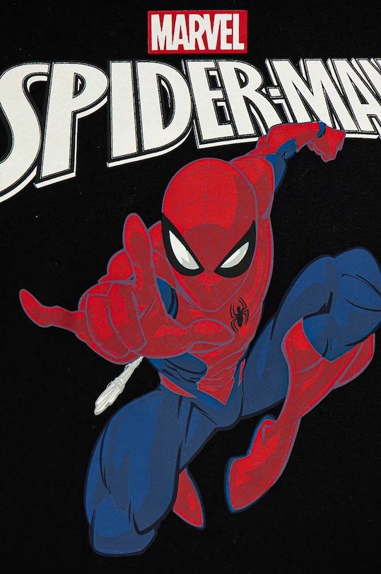 Мальчик Хлопковый детский лонгслив United Colors of Benetton 3ATNC10LV.G.Seasonal чёрный