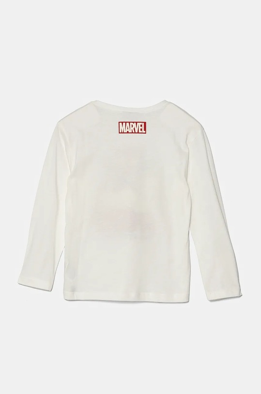 Dětské bavlněné tričko s dlouhým rukávem United Colors of Benetton 3ATNG10GU.P.Seasonal bílá AW24