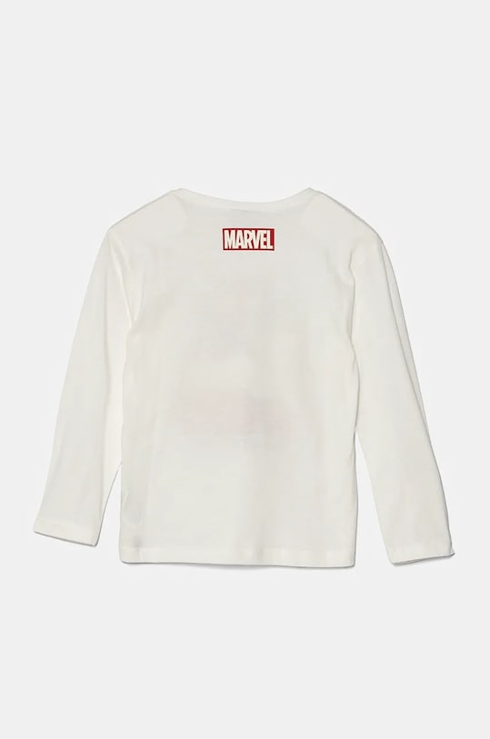 Παιδικό βαμβακερό μακρυμάνικο United Colors of Benetton 3ATNG10GU.P.Seasonal λευκό AW24