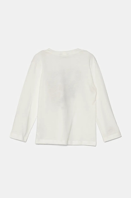 Παιδικό βαμβακερό μακρυμάνικο United Colors of Benetton 3096G10H0.P.Seasonal λευκό AW24