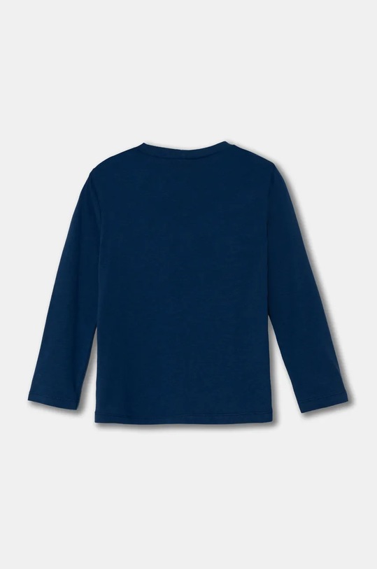 Παιδικό βαμβακερό μακρυμάνικο United Colors of Benetton 3096G10H0.P.Seasonal σκούρο μπλε AW24