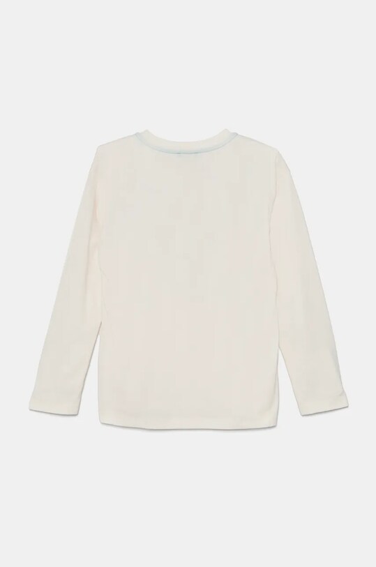 Дитячий лонгслів United Colors of Benetton 3696C10M7.G.Seasonal бежевий AW24