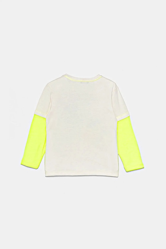 Dětské tričko s dlouhým rukávem United Colors of Benetton 3696G10H4.P.Seasonal béžová AW24