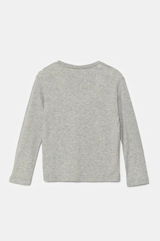 United Colors of Benetton longsleeve bawełniany dziecięcy 3ATNC10KT.G.Seasonal szary AW24