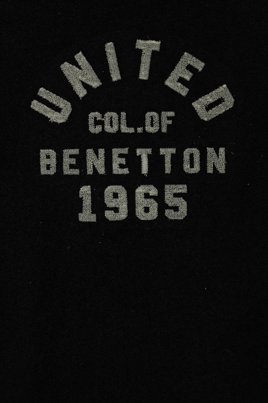 Αγορίστικα Παιδικό βαμβακερό μακρυμάνικο United Colors of Benetton 3ATNC10KU.G.Seasonal μαύρο