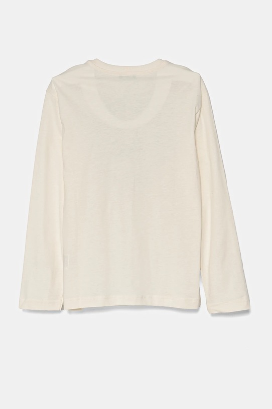 Παιδικό βαμβακερό μακρυμάνικο United Colors of Benetton 3ATNC10KQ.G.Seasonal μπεζ AW24