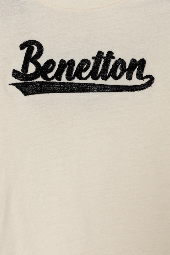 Мальчик Хлопковый детский лонгслив United Colors of Benetton 3ATNG10G1.P.Seasonal бежевый