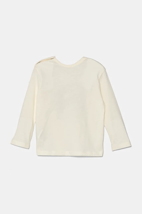 Βρεφικό βαμβακερό μακρυμάνικο United Colors of Benetton 3ATNA105I.W.Seasonal μπεζ AW24