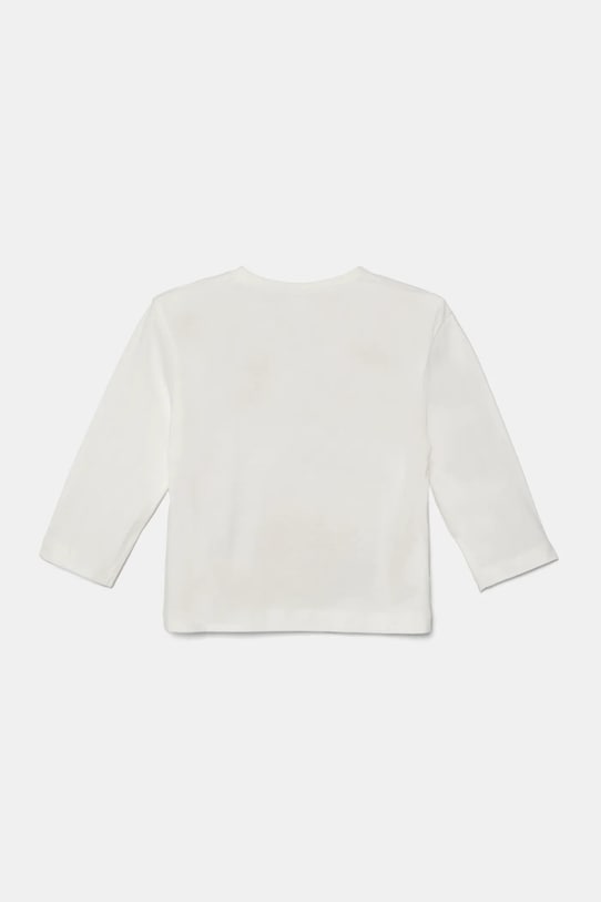Детска блуза с дълги ръкави United Colors of Benetton 3VR5G10J9.P.Seasonal бял AW24