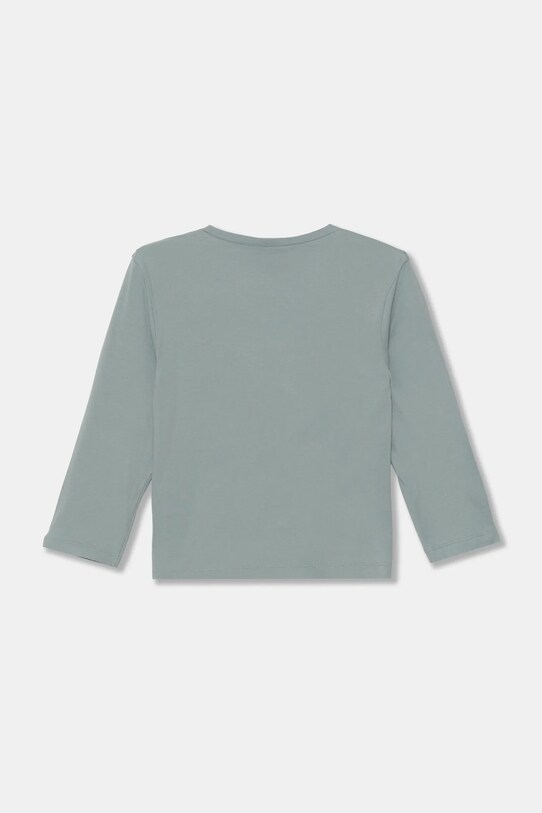 Дитячий бавовняний лонгслів United Colors of Benetton 3VR5G10J9.P.Seasonal сірий AW24