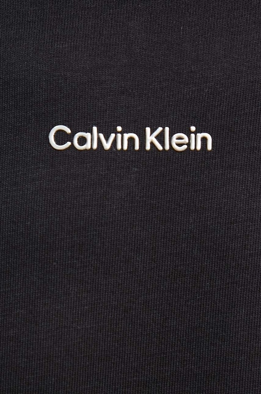 Calvin Klein longsleeve bawełniany K20K207572 czarny