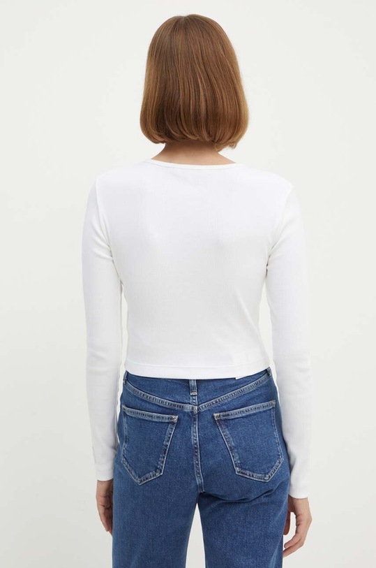 Odzież Calvin Klein Jeans kardigan J20J224057 biały