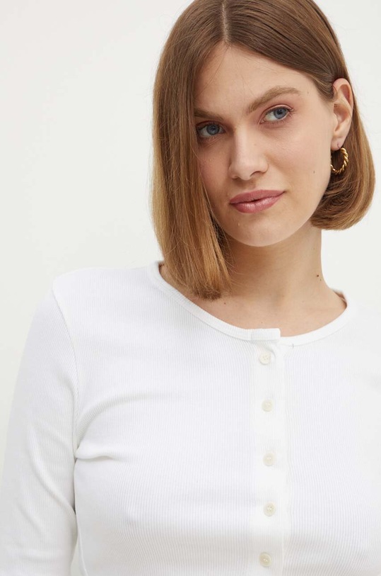 Calvin Klein Jeans kardigan biały J20J224057