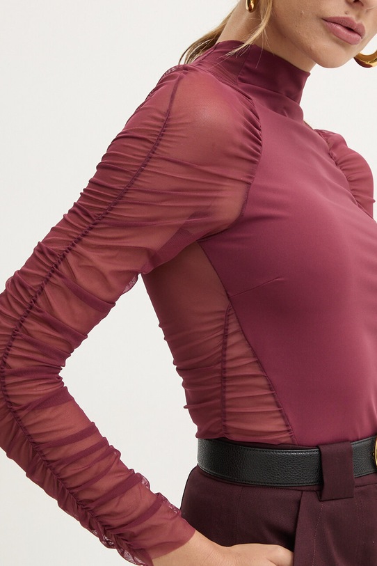 Patrizia Pepe longsleeve uni burgundia 8M1626.J129