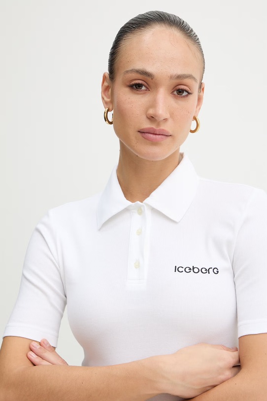 Iceberg longsleeve biały F072.6302