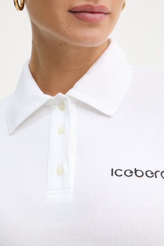 Iceberg longsleeve F072.6302 biały