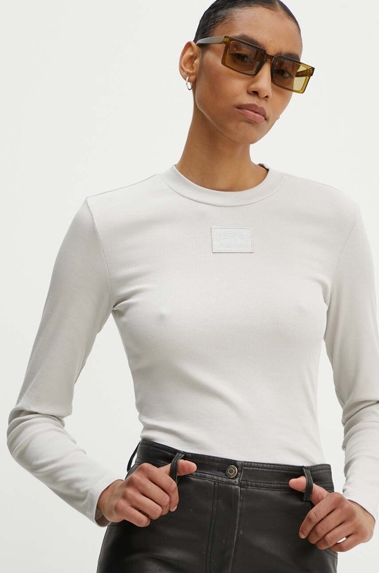 Iceberg longsleeve regular szary F072.6302