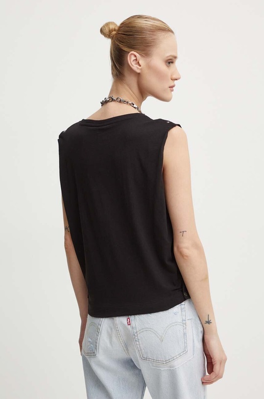 Îmbrăcăminte G-Star top din bumbac D24641.D601 negru