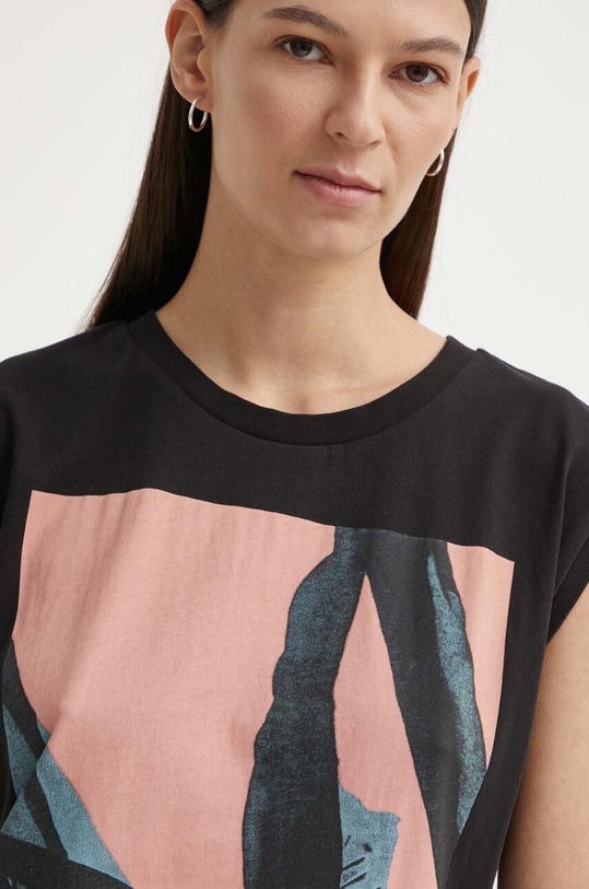 Bavlněný top G-Star černá D24672.4107