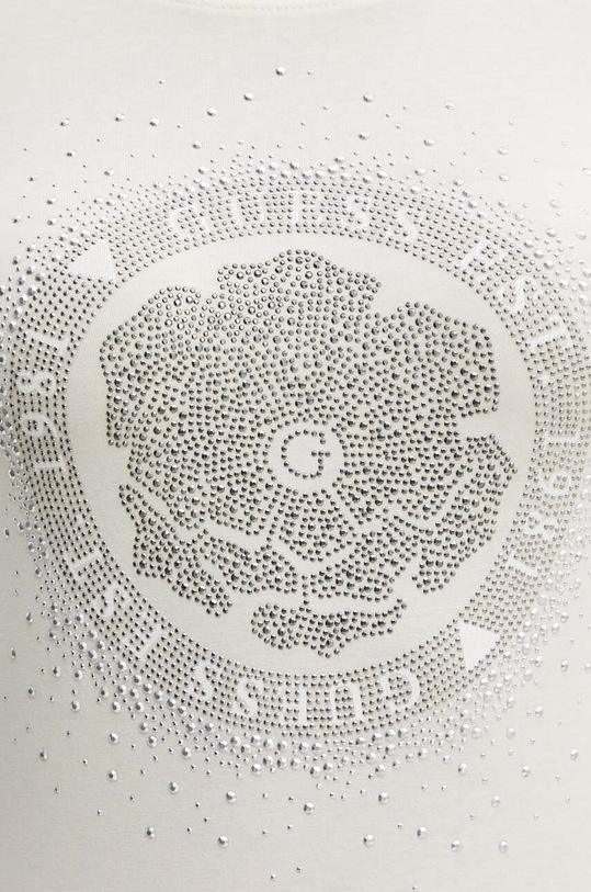 Tričko s dlouhým rukávem Guess PEONY W4YI75.J1314 béžová