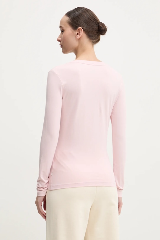 Oblečení Tričko s dlouhým rukávem Guess Jeans W4YI21.J1314 růžová