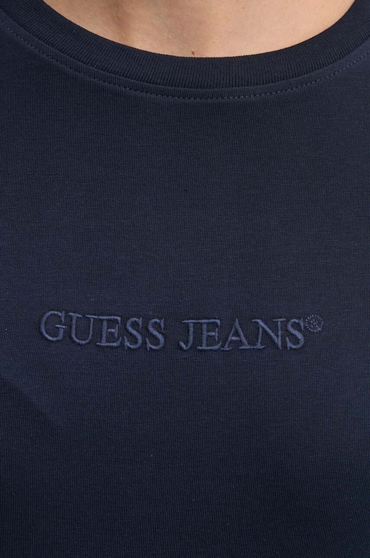 Guess Jeans longsleeve W4YI22.J1314 granatowy