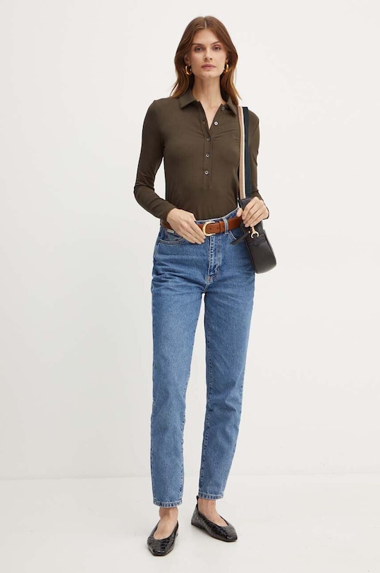 Лонгслів Pinko 104166.A1DE сірий AW24