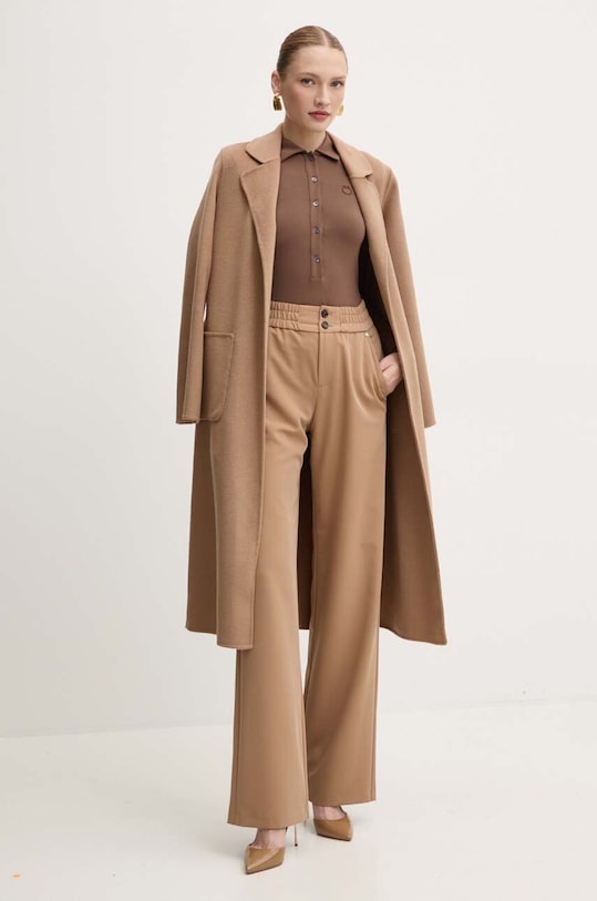 Majica dugih rukava Pinko 104166.A1DE smeđa AW24