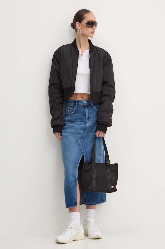 Tommy Jeans longsleeve DW0DW18430 alb AW24