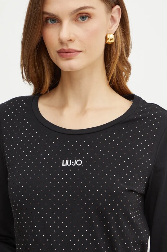 Liu Jo longsleeve negru TF4210.J0088