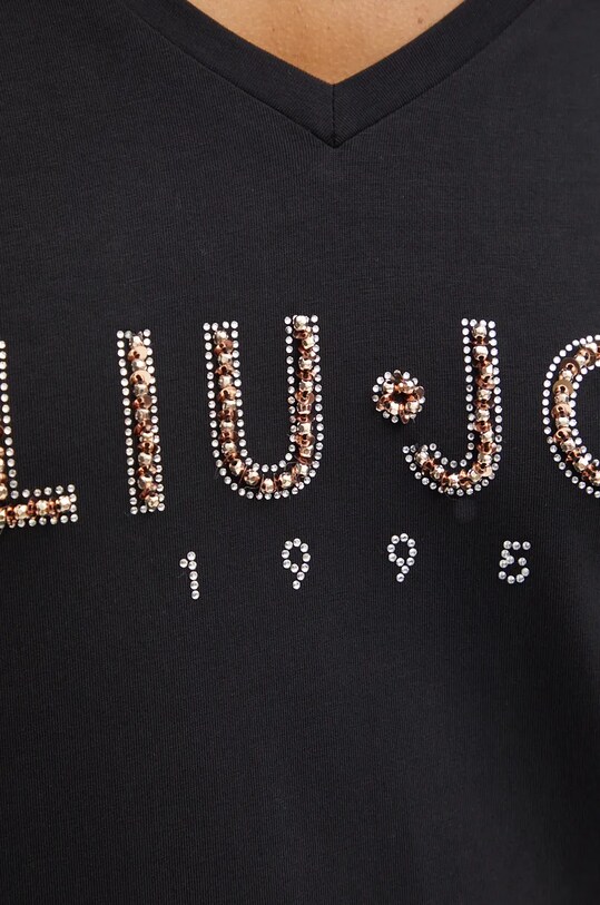 Liu Jo camicia a maniche lunghe nero TF4211.JS088