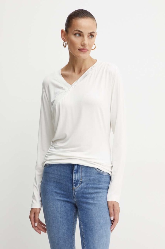 Liu Jo bluza imprimeu bej TF4306.JS360